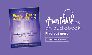 Audio Book Ad Explicit Direct Instruction (EDI)