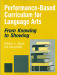 Performance-Based Curriculum for Language Arts